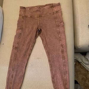 Lululemon fast and free leggings